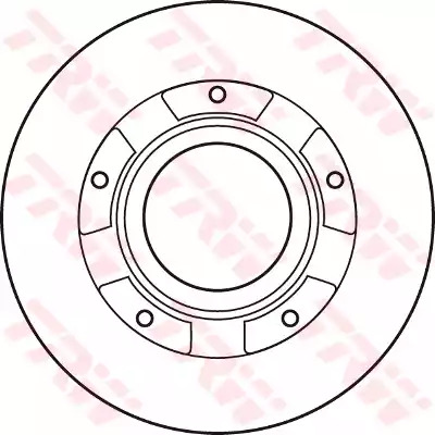 Тормозной диск TRW DF4821S