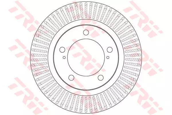 Тормозной диск TRW DF6239S