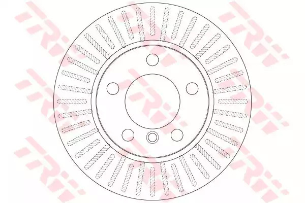 Тормозной диск TRW DF6255