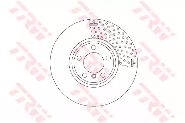 Тормозной диск TRW DF6603S