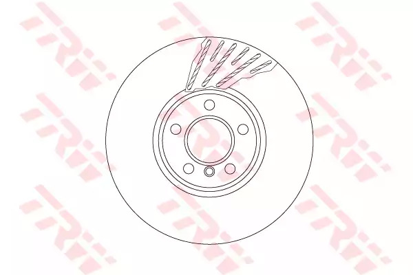Тормозной диск TRW DF6611S