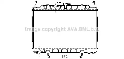 Теплообменник AVA QUALITY COOLING DN2238