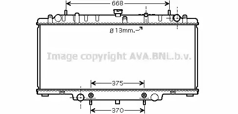 Теплообменник AVA QUALITY COOLING DN2264