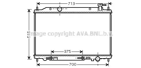 Теплообменник AVA QUALITY COOLING DN2295