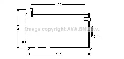 Конденсатор AVA QUALITY COOLING DW5044