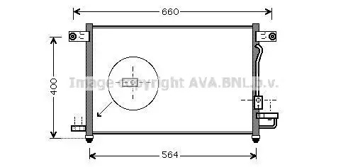 Конденсатор AVA QUALITY COOLING DW5061D