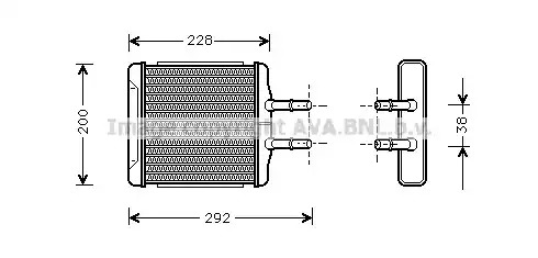 Теплообменник VAN WEZEL 81006027