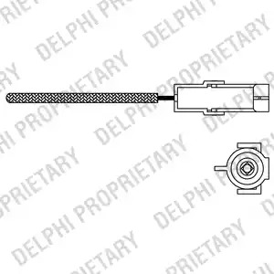 Датчик DELPHI ES10966-12B1 (ES10966)