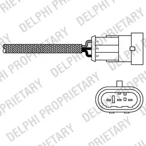 Датчик DELPHI ES10971-12B1 (ES10971)