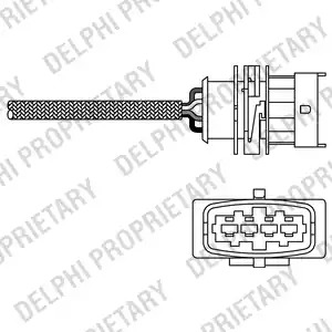 Датчик DELPHI ES20291-12B1 (ES20291)