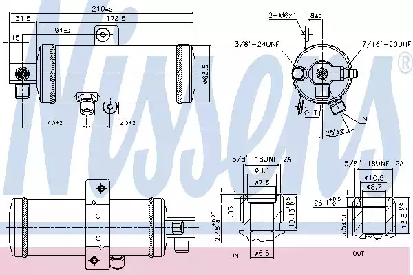 Осушитель NISSENS 95060