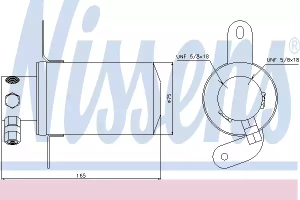 Осушитель NISSENS 95228