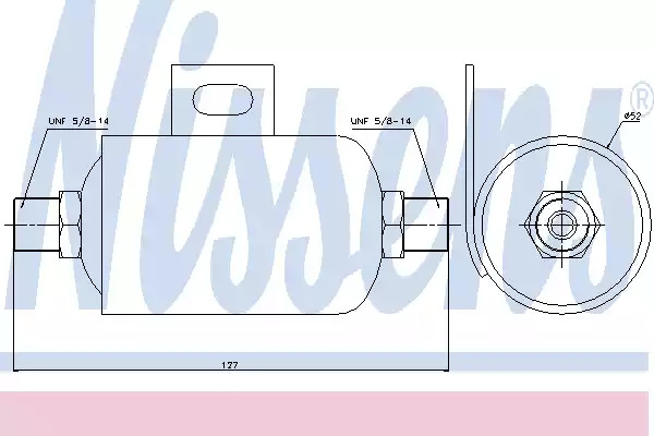 Осушитель NISSENS 95343