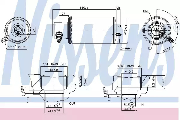 Осушитель NISSENS 95260