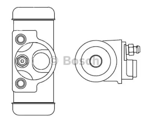 Цилиндр BOSCH F 026 002 344 (WC2344)