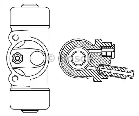 Цилиндр BOSCH F 026 002 348 (WC2348)