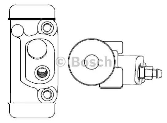 Цилиндр BOSCH F 026 002 350 (WC2350)