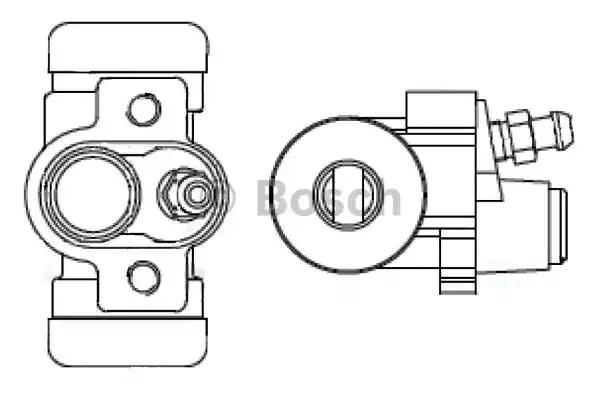 Цилиндр BOSCH F 026 002 384 (WC2384)