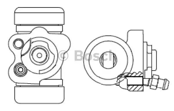 Цилиндр BOSCH F 026 002 393 (WC2393)