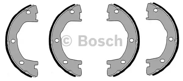 Комлект тормозных накладок BOSCH F 026 008 001 (BS8001, 90R-011300/312)