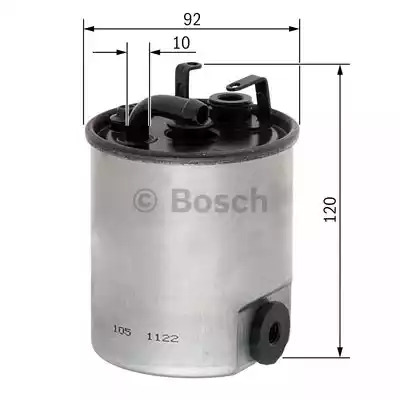 Фильтр BOSCH F 026 402 003 (N 2003)