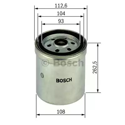 Фильтр BOSCH F 026 402 017 (N 2017)