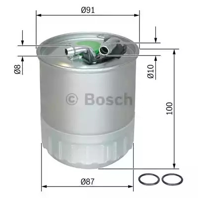 Фильтр BOSCH F 026 402 056 (N 2056)