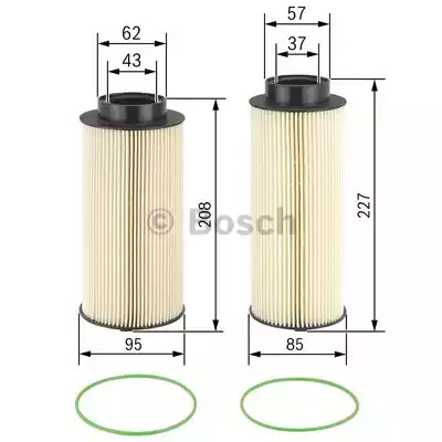 Фильтр BOSCH F 026 402 146 (N 2146)