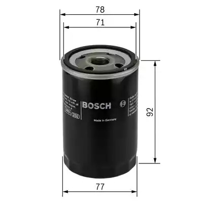 Фильтр BOSCH F 026 407 017 (P 7017)