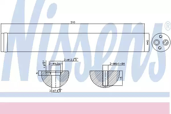 Осушитель NISSENS 95342