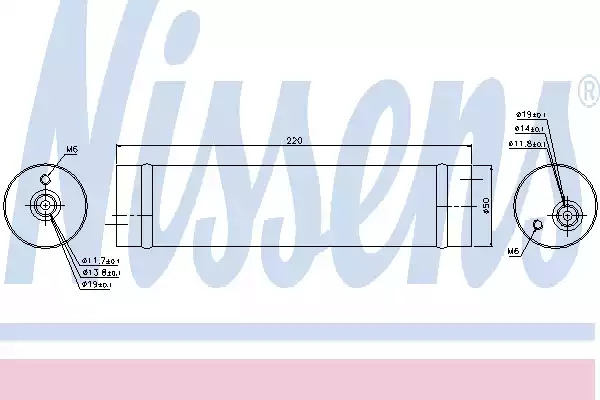 Осушитель NISSENS 95473