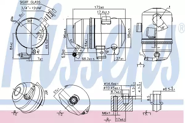 Осушитель NISSENS 95520