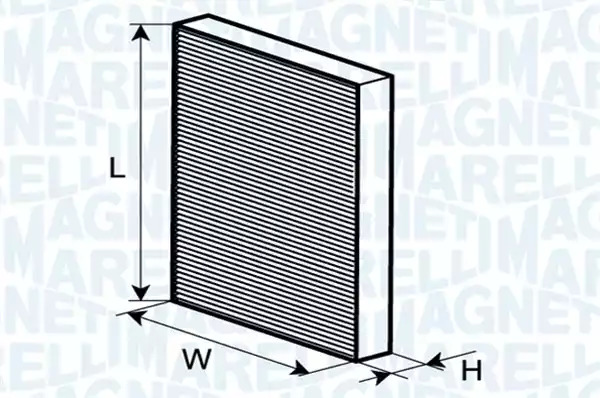 Фильтр MAGNETI MARELLI 350203062730 (BCF273)