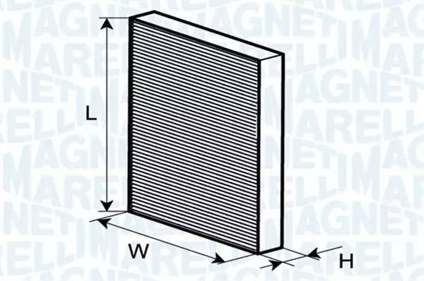 Фильтр MAGNETI MARELLI 350203063220 (BCF322)