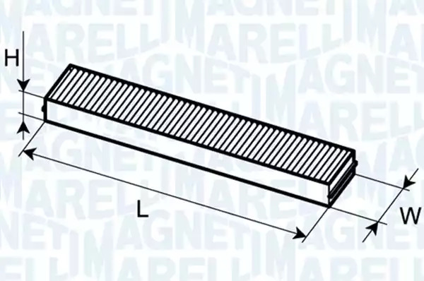 Фильтр MAGNETI MARELLI 350203062470 (BCF247)