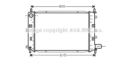 Теплообменник AVA QUALITY COOLING FD2151