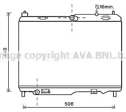 Теплообменник AVA QUALITY COOLING FD2442