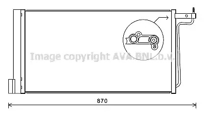 Конденсатор AVA QUALITY COOLING FD5485D