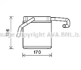 Теплообменник AVA QUALITY COOLING FD6607