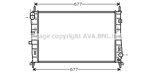 Теплообменник AVA QUALITY COOLING FDA2165