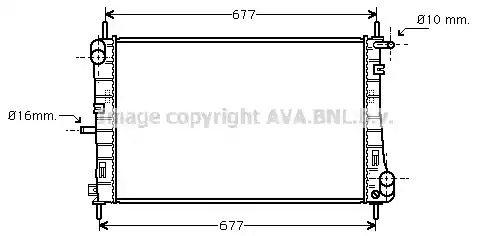 Теплообменник AVA QUALITY COOLING FDA2338