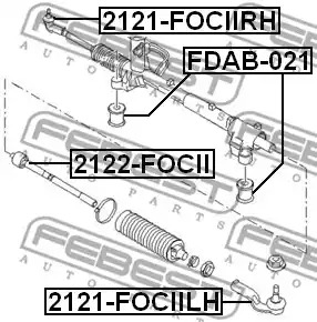 Подвеска FEBEST FDAB-021