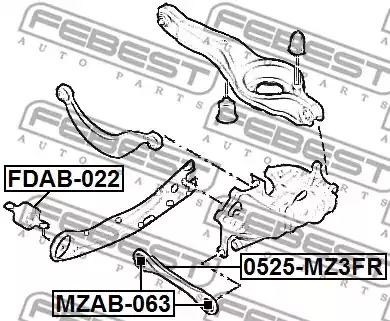 Подвеска FEBEST FDAB-022