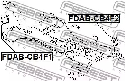 Подвеска FEBEST FDAB-CB4F2