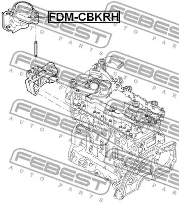 Подвеска FEBEST FDM-CBKRH