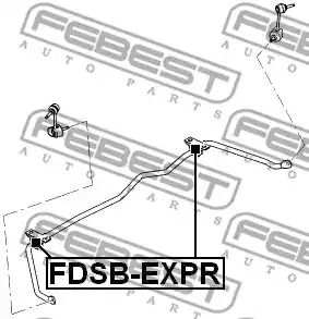 Подвеска FEBEST FDSB-EXPR