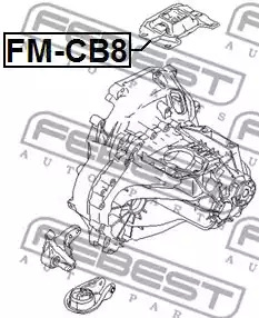 Подвеска FEBEST FM-CB8