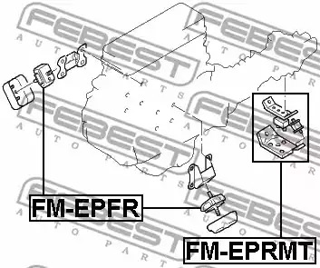 Подвеска FEBEST FM-EPRMT