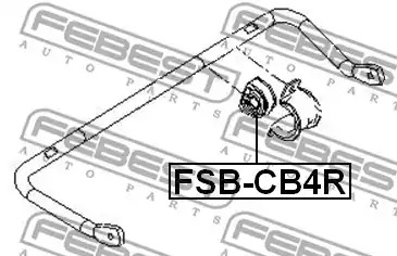 Подвеска FEBEST FSB-CB4R