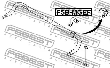 Подвеска FEBEST FSB-MGEF